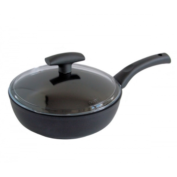 Patelnia z pokrywą wysoka "Titano" 24cm